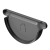 Заглушка желоба Docke Stal Premium, графит